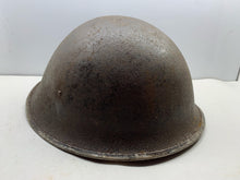 Load image into Gallery viewer, Geunine British / Canadian Army Mk3 WW2 Combat Helmet - Uncleaned Original - The Militaria Shop