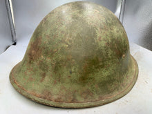 Charger l'image dans la galerie, Original WW2 British / Canadian Army Mk3 Turtle Combat Helmet - The Militaria Shop