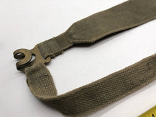 Load image into Gallery viewer, Original WW2 British Army 37 Pattern Canvass L Strap - The Militaria Shop