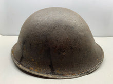 Load image into Gallery viewer, Geunine British / Canadian Army Mk3 WW2 Combat Helmet - Uncleaned Original - The Militaria Shop
