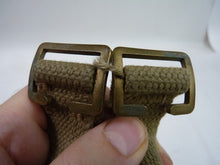 Load image into Gallery viewer, Original WW2 British Army Soldiers Water Bottle Carrier Harness - Dated 1943 - The Militaria Shop
