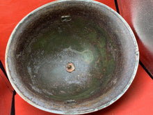 Charger l'image dans la galerie, Mk3 Turtle Helmet - Original WW2 British / Canadian Army Combat Helmet - The Militaria Shop