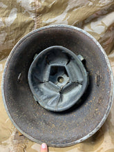 Load image into Gallery viewer, WW2 Mk3 High Rivet Turtle - British / Canadian Army Helmet - Complete with Liner - The Militaria Shop