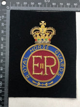 Lade das Bild in den Galerie-Viewer, British Army Bullion Embroidered Blazer Badge - Royal Horse Guards - The Militaria Shop