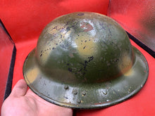 Load image into Gallery viewer, Genuine WW2 British Army Helmet - Repainted for Reenactment - The Militaria Shop