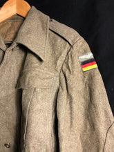 Load image into Gallery viewer, West German Field Jacket Green Wool Shirt Military Uniform Germany - 162/88 - The Militaria Shop