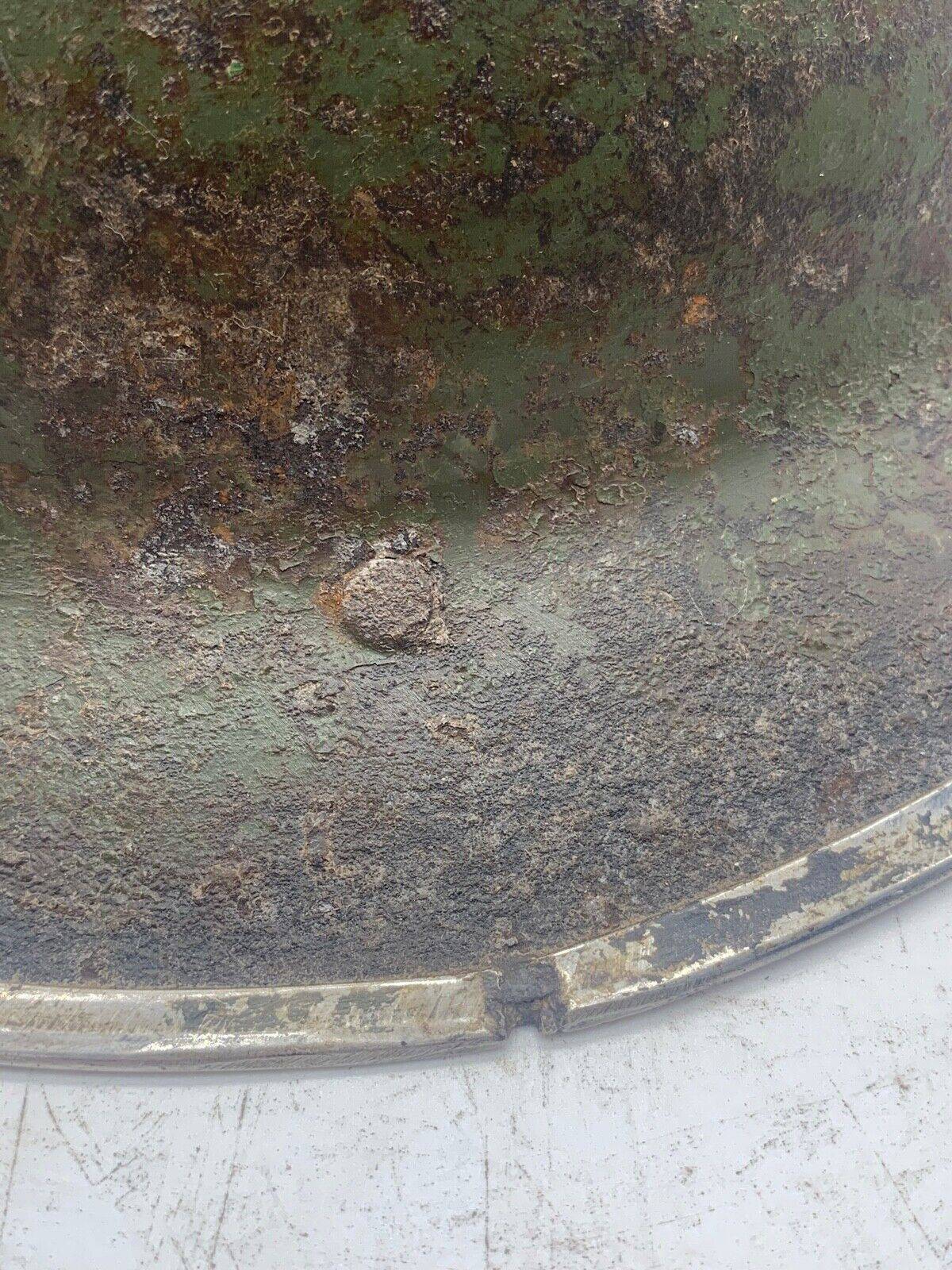 Original WW2 South African Army Mk2 Brodie Helmet - British Style Combat Helmet - The Militaria Shop