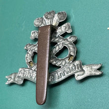 Load image into Gallery viewer, Original WW2 British Army North Stafford Regiment Cap Badge - The Militaria Shop