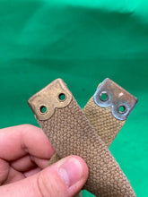 Load image into Gallery viewer, Original WW2 Pattern British Army L Straps Pair - 37 Pattern Webbing Haversack - The Militaria Shop