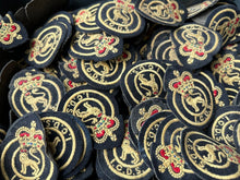 Load image into Gallery viewer, Original British Home Front Industrial Civil Defence Corps Cloth Badge - I.C.D.S - The Militaria Shop