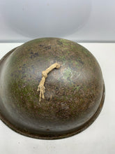 Load image into Gallery viewer, Geunine British / Canadian Army Mk3 WW2 Combat Helmet - Uncleaned Original - The Militaria Shop