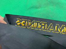 Load image into Gallery viewer, Genuine British Royal Navy H.M Submarine Cap Tally - Full Length - Mint Unissued - The Militaria Shop