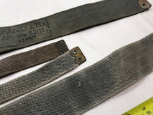 Load image into Gallery viewer, Original WW2 British Royal Air Force Blue 37 Pattern L Strap Set - The Militaria Shop