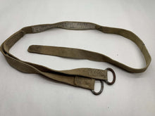 Load image into Gallery viewer, Original British Army Paratroopers Leg Restraint Strap - WW2 37 Pattern - The Militaria Shop