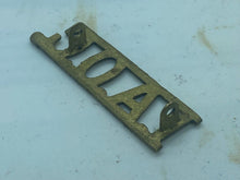 Lade das Bild in den Galerie-Viewer, Original Indian Army Ordnance Corps Brass Shoulder Title - The Militaria Shop