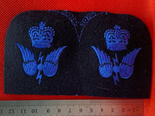 Load image into Gallery viewer, Unissued WOMEN'S ROYAL NAVY WRNs Trade Badge - Telegraphist - Petty Officer - The Militaria Shop