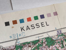 Load image into Gallery viewer, Original WW2 British Army / RAF Maps of Germany - Kassel - The Militaria Shop