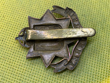 Load image into Gallery viewer, British Army East Surrey Regiment Cap Badge. Kings Crown - The Militaria Shop