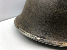 Load image into Gallery viewer, WW2 Canadian / British Army Mk3 Turtle Helmet Shell Original - The Militaria Shop