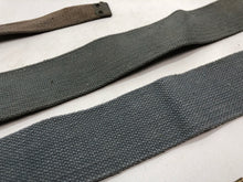 Load image into Gallery viewer, Original WW2 British Royal Air Force Blue 37 Pattern L Strap Set - The Militaria Shop