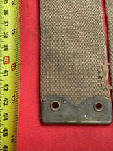 Load image into Gallery viewer, Original WW2 Pattern British Army L Straps Pair - 37 Pattern Webbing Haversack - The Militaria Shop