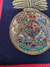 Lade das Bild in den Galerie-Viewer, British Army Bullion Embroidered Blazer Badge - Royal Scots Fusiliers Regiment - The Militaria Shop