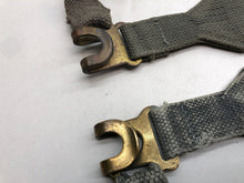 Load image into Gallery viewer, Original WW2 British Royal Air Force Blue 37 Pattern L Strap Set - The Militaria Shop