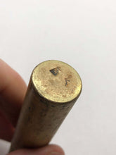 Charger l'image dans la galerie, Original WW1 / WW2 British Army SMLE Lee Enfield Rifle Brass Oil Bottle - The Militaria Shop