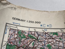 Load image into Gallery viewer, Original WW2 British Army / RAF Maps of Germany - Halle - The Militaria Shop