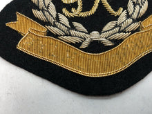 Load image into Gallery viewer, British Army Bullion Embroidered Blazer Badge - Military Police - Kings Crown - The Militaria Shop