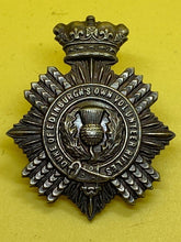 Charger l'image dans la galerie, British Army Victorian Duke of Edinburghs Own Volunteer Rifles Cap Badge - The Militaria Shop