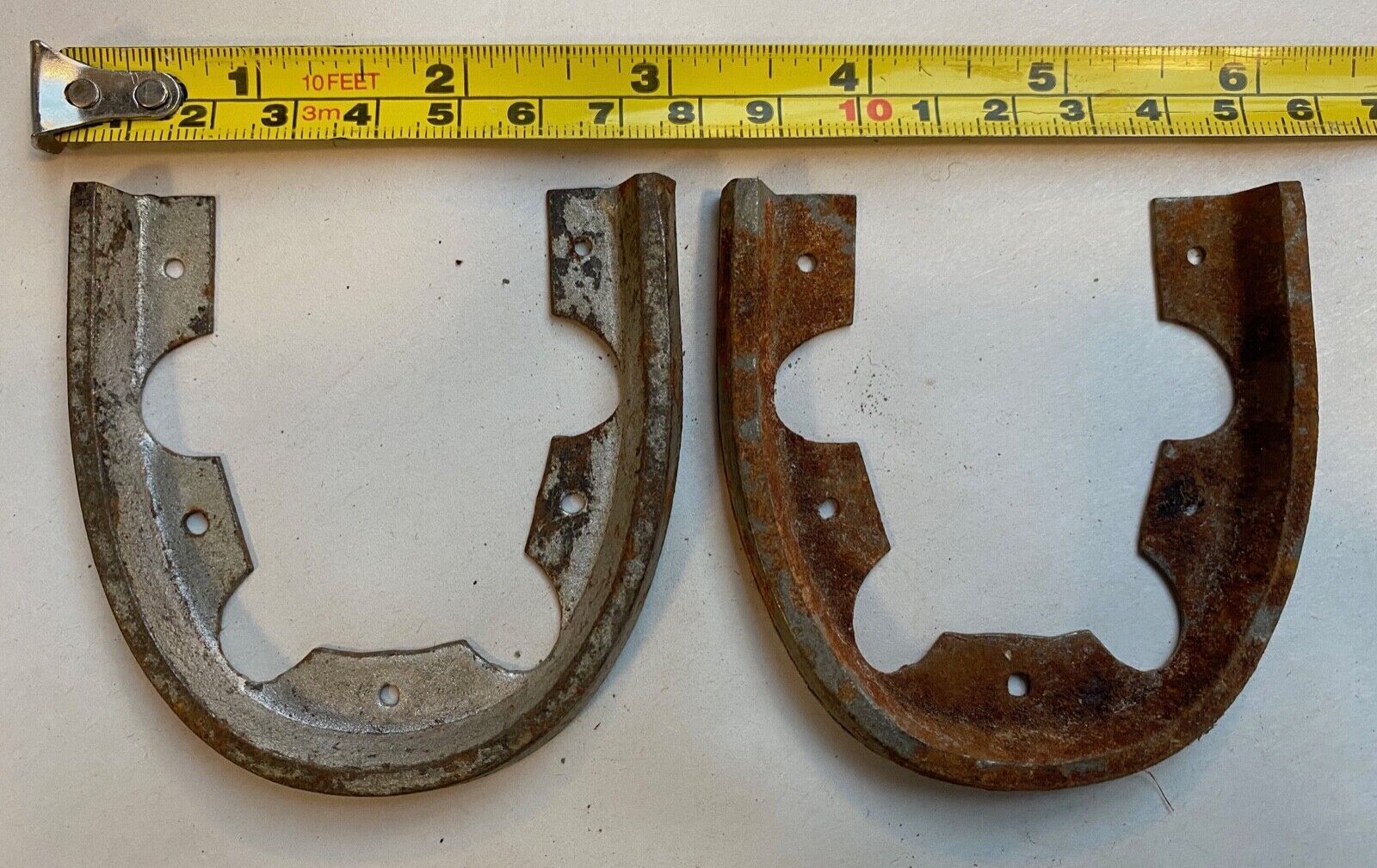 Original pair of WW2 German Army / Luftwaffe boot heels, in very clean condition - The Militaria Shop