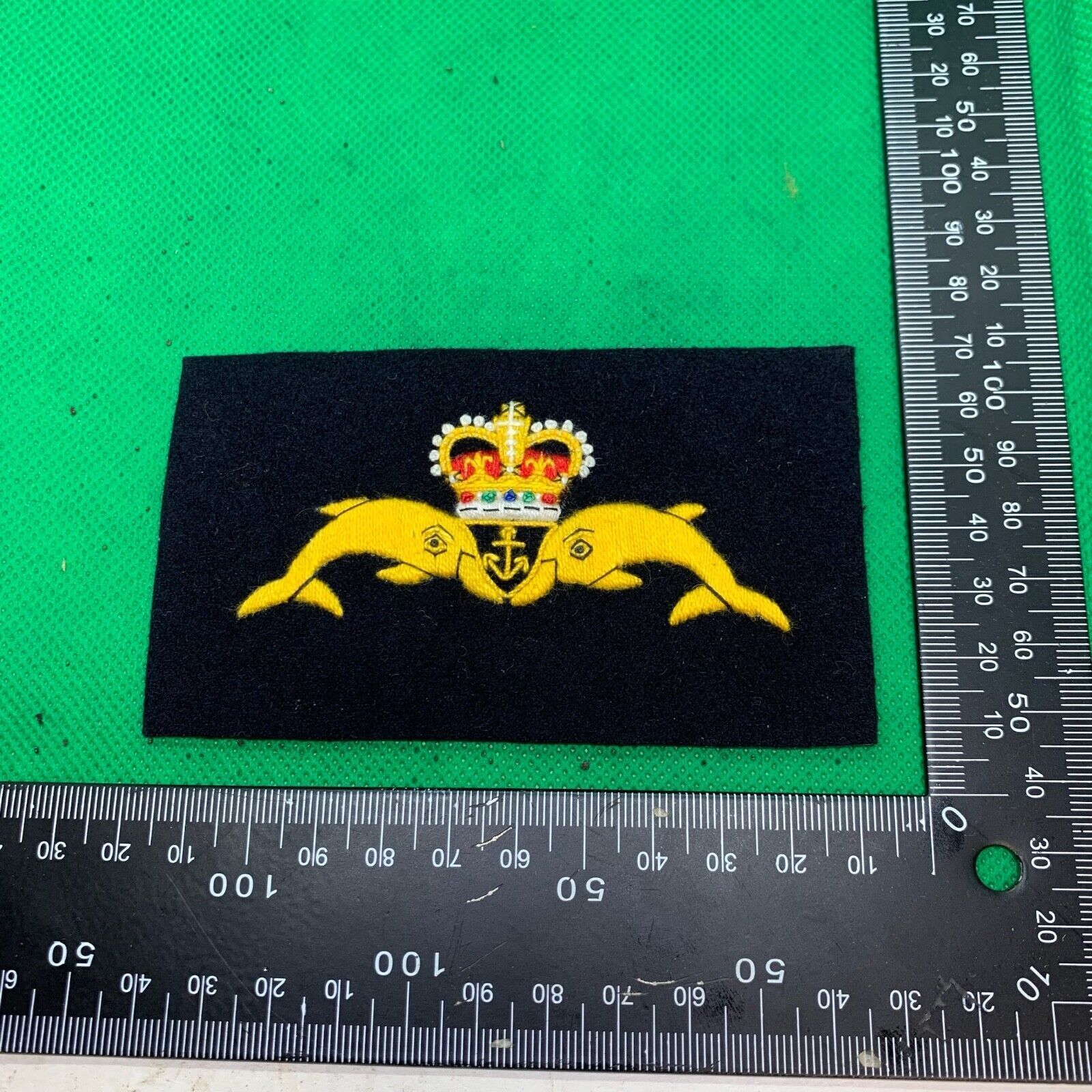 British Royal Navy Submariners Embroidered Blazer Badge - The Militaria Shop