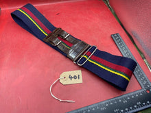 Charger l'image dans la galerie, British Army - Royal Marines Stable Belt. Approx 32 Inch Waist. - The Militaria Shop