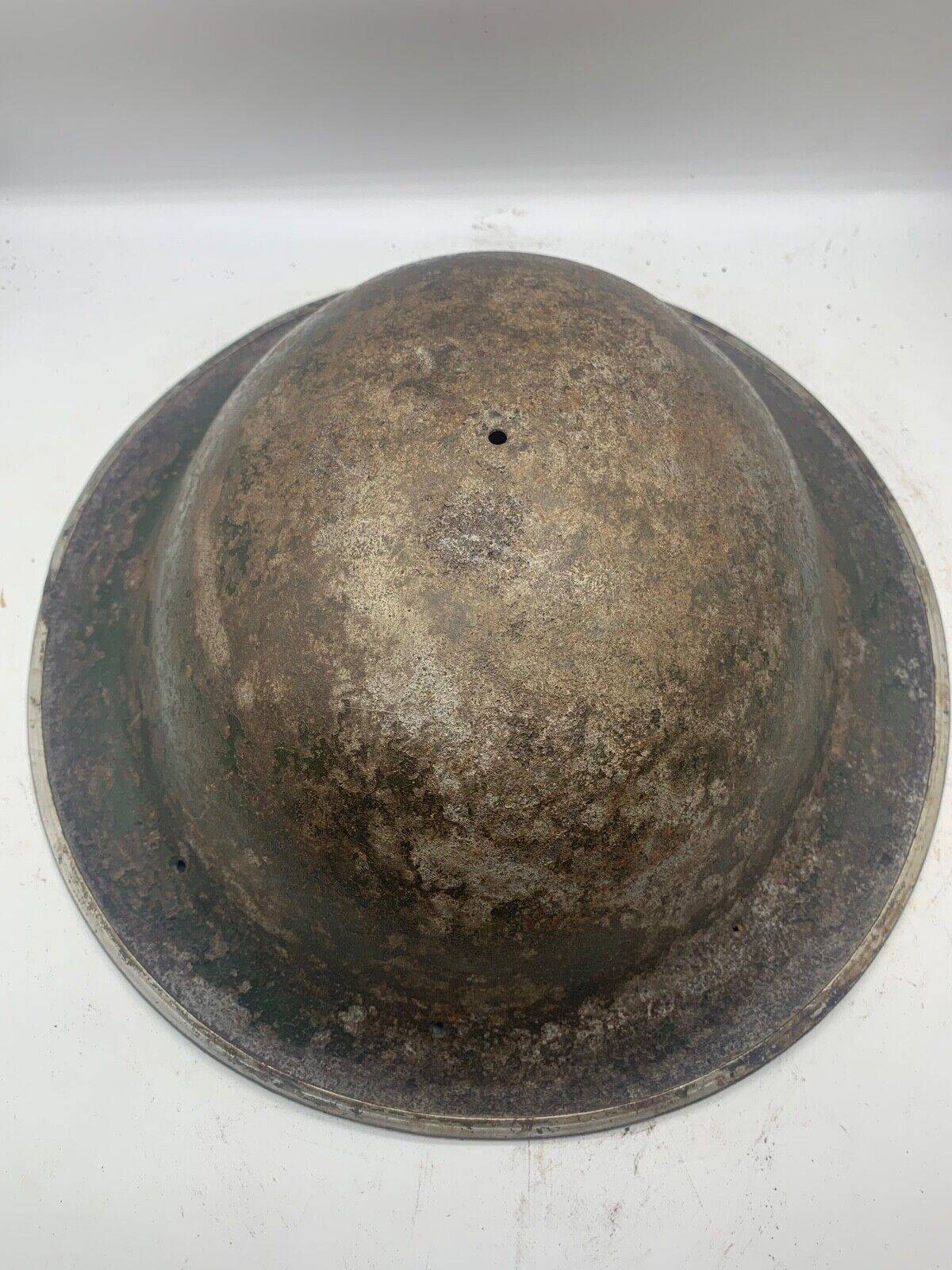 Original WW2 South African Army Mk2 Brodie Helmet - British Style Combat Helmet - The Militaria Shop