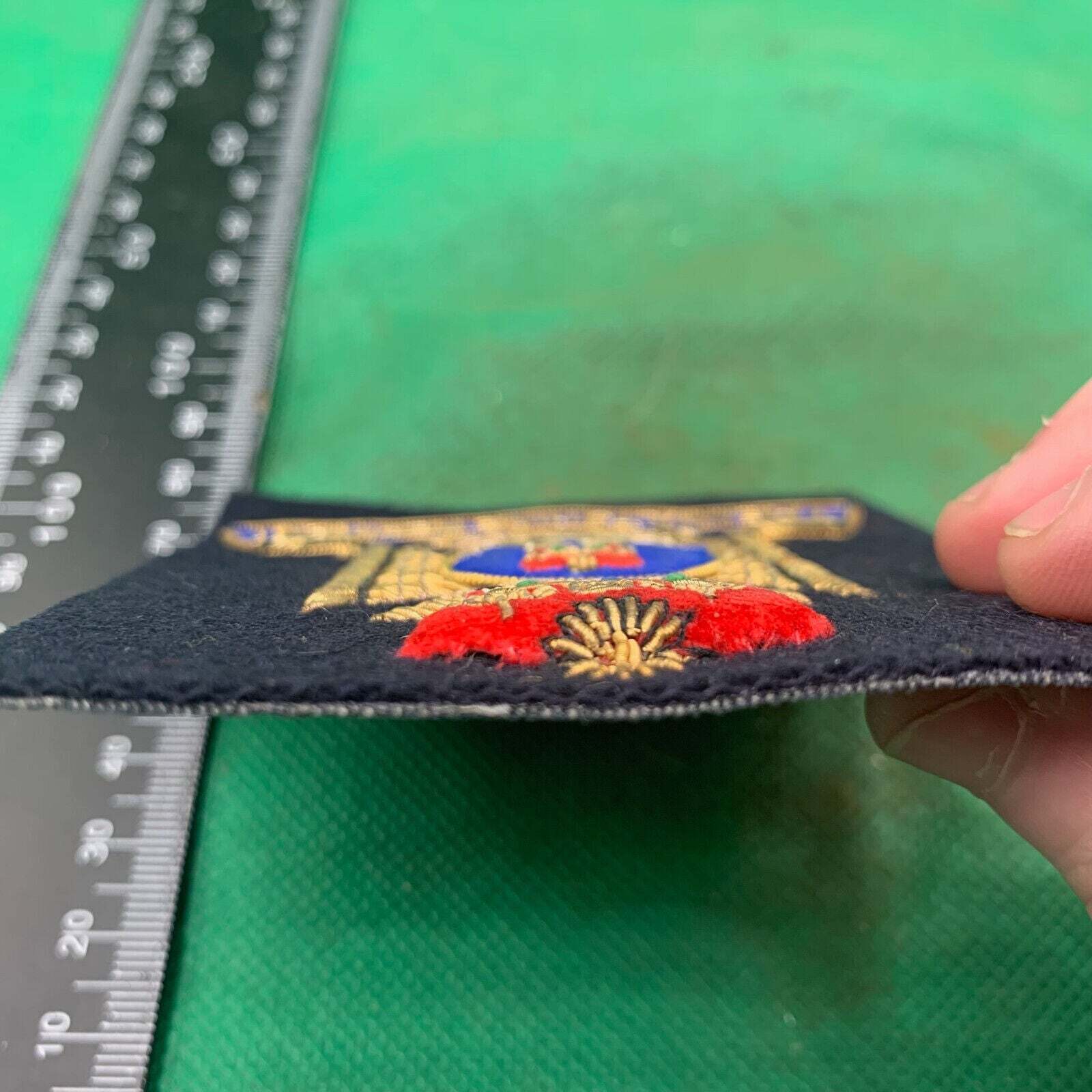 British Army Bullion Embroidered Blazer Badge - The Wiltshire Regiment - The Militaria Shop