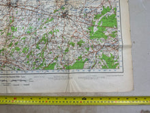 Load image into Gallery viewer, Original WW2 British Army OS Map of England - War Office - Chatham & Maidsto - The Militaria Shop
