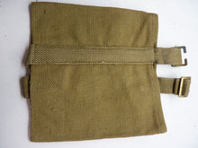 Load image into Gallery viewer, Original WW2 1943 Dated British Army 37 Pattern Water Bottle Carrier Harness - The Militaria Shop