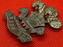 Load image into Gallery viewer, Original Victorian British Army 1st Volunteer Battalion THE WELSH Cap Badge - The Militaria Shop