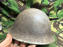 Load image into Gallery viewer, Genuine British / Canadian Army Mark 3 Turtle Helmet - Original WW2 Helmet - The Militaria Shop