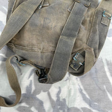 Load image into Gallery viewer, Original WW2 British Army / RAF 37 Pattern Small Pack & L Strap Set - The Militaria Shop