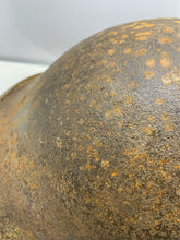 Charger l'image dans la galerie, Geunine British / Canadian Army Mk3 WW2 Combat Helmet - Uncleaned Original - The Militaria Shop