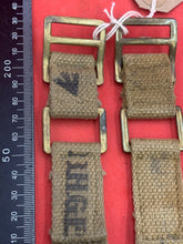 Load image into Gallery viewer, Original WW2 British Army 37 Pattern Brace Adaptor Pair - The Militaria Shop