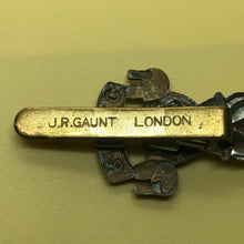 Load image into Gallery viewer, Original WW2 British Army Cap Badge - Royal Army Education Corps King's Cro - The Militaria Shop