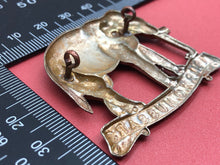 Load image into Gallery viewer, Original British Army 19th Hussars (Princess of Wales's Own) Cap Badge - The Militaria Shop