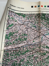 Load image into Gallery viewer, Original WW2 British Army / RAF Maps of Germany - Passau - The Militaria Shop