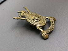 Load image into Gallery viewer, Original WW1 British Army Cap Badge - Hampshire Yeomanry Carabiniers - The Militaria Shop