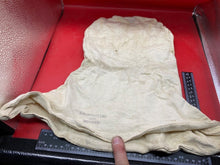 Load image into Gallery viewer, Rare Original WW2 British Royal Navy Gunners Flash Hood - Dated 1942 - The Militaria Shop