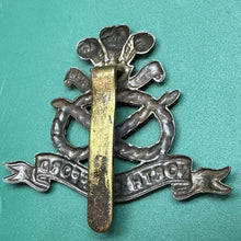 Load image into Gallery viewer, Original WW2 British Army North Stafford Regiment Cap Badge - The Militaria Shop