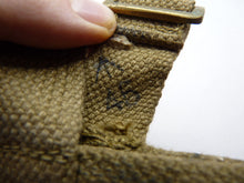 Load image into Gallery viewer, Original WW2 1943 Dated British Army 37 Pattern Water Bottle Carrier Harness - The Militaria Shop